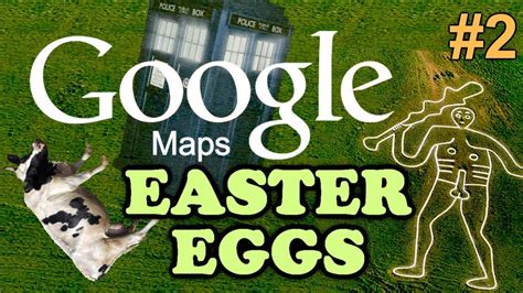 easter eggs google maps